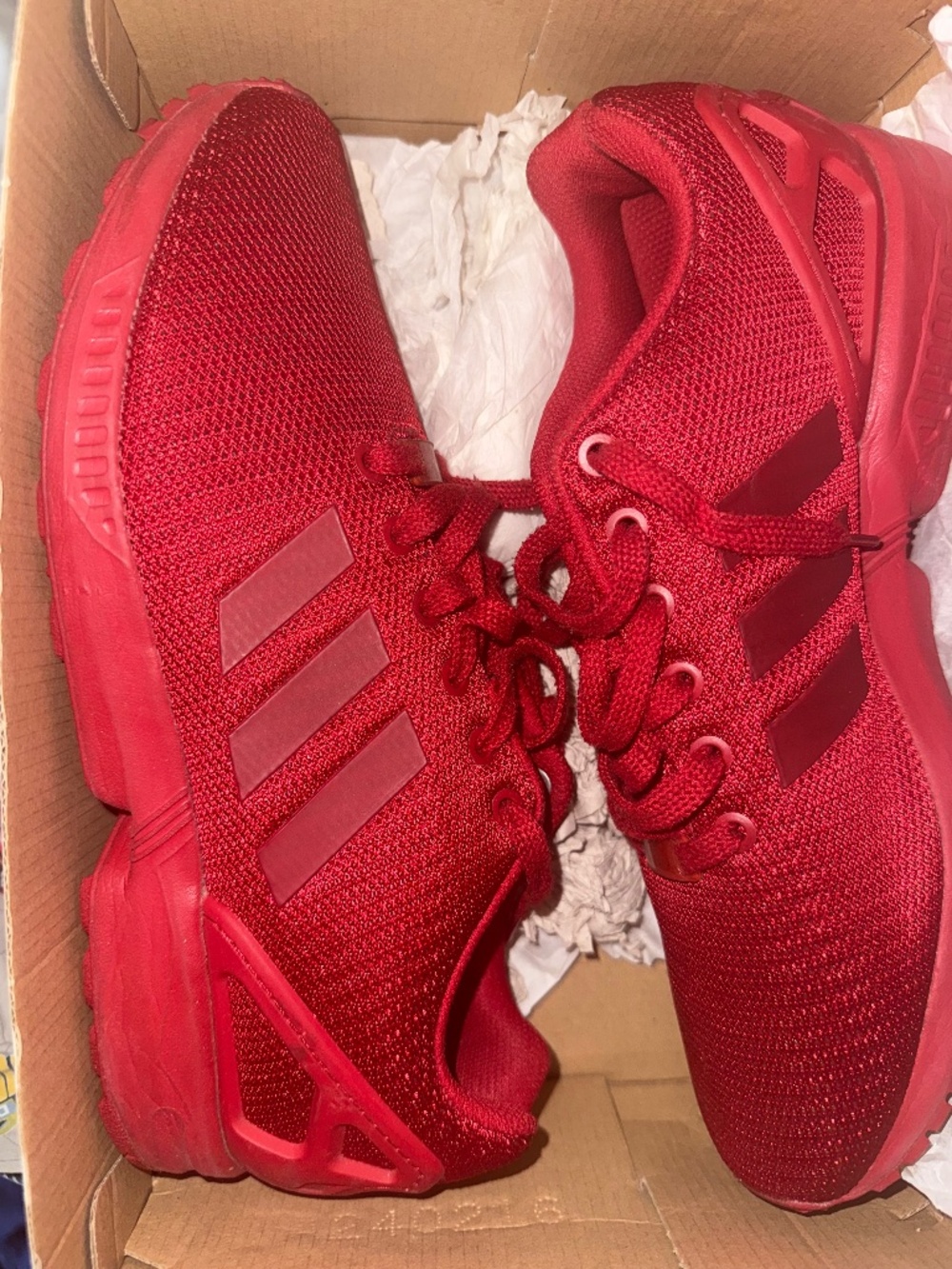 Red Adidas ZX FLUX
